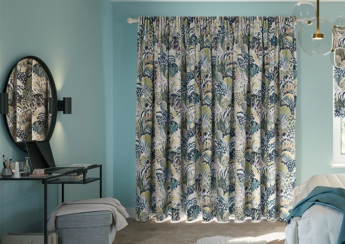 Maggie, Teal - Made to Measure Curtains - Image 7